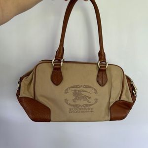 Burberry Embroidered Shoulder Bag